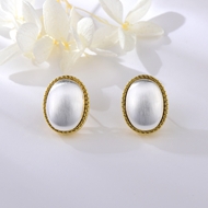 Picture of Dubai Zinc Alloy Big Stud Earrings Factory Supply