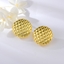Show details for Unique Big Zinc Alloy Big Stud Earrings