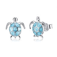 Picture of New Season Blue Small Stud Earrings with SGS/ISO Certification