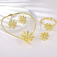 Show details for Distinctive Dubai Gold Plated 4 Piece Jewelry Set with Fast Shipping Show details for Distinctive Dubai Gold Plated 4 Piece Jewelry Set with Fast Shipping