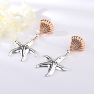 Picture of Zinc Alloy Big Dangle Earrings in Bulk