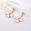Show details for Zinc Alloy Rose Gold Plated Dangle Earrings with Unbeatable Quality