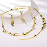Show details for Fashion Medium Dubai 3 Piece Jewelry Set Show details for Fashion Medium Dubai 3 Piece Jewelry Set