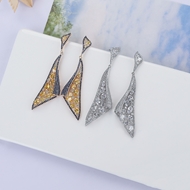 Picture of Featured White Luxury Dangle Earrings with Full Guarantee