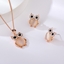 Show details for Attractive White Small 2 Piece Jewelry Set