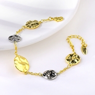 Picture of Unique Big Gold Plated Fashion Bracelet