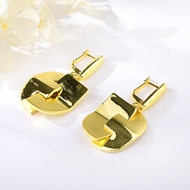 Picture of Popular Big Zinc Alloy Dangle Earrings