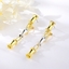 Show details for Great Value Zinc Alloy Dubai Dangle Earrings with Member Discount