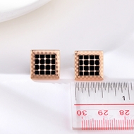 Picture of Beautiful Small Rose Gold Plated Stud Earrings