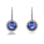 Show details for Origninal Big Platinum Plated Dangle Earrings