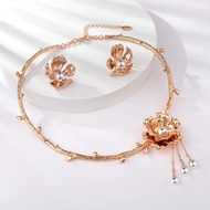 Picture of Dubai Big Necklace and Earring Set Online Only