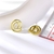 Picture of Featured Gold Plated Zinc Alloy Stud Earrings with Full Guarantee