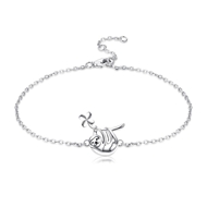 Picture of Latest Small 925 Sterling Silver Fashion Bracelet