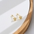 Picture of 925 Sterling Silver Gold Plated Stud Earrings Online Only