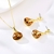 Picture of Origninal Small Rose Gold Plated 2 Piece Jewelry Set