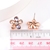 Picture of Buy Rose Gold Plated Zinc Alloy Stud Earrings in Flattering Style