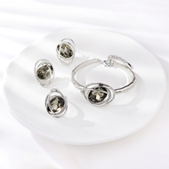 Picture of Unusual Big Zinc Alloy 3 Piece Jewelry Set