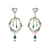 Picture of Hot Selling Green Copper or Brass Dangle Earrings Shopping