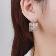 Picture of Distinctive Yellow Luxury Dangle Earrings As a Gift