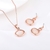 Picture of Hot Selling White Rose Gold Plated 2 Piece Jewelry Set from Top Designer