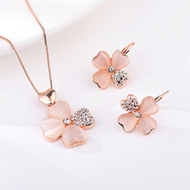 Picture of Zinc Alloy Rose Gold Plated 2 Piece Jewelry Set from Certified Factory