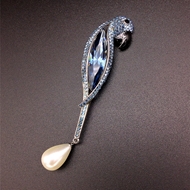 Show details for Shop Platinum Plated Zinc Alloy Brooche with Full Guarantee Show details for Shop Platinum Plated Zinc Alloy Brooche with Full Guarantee