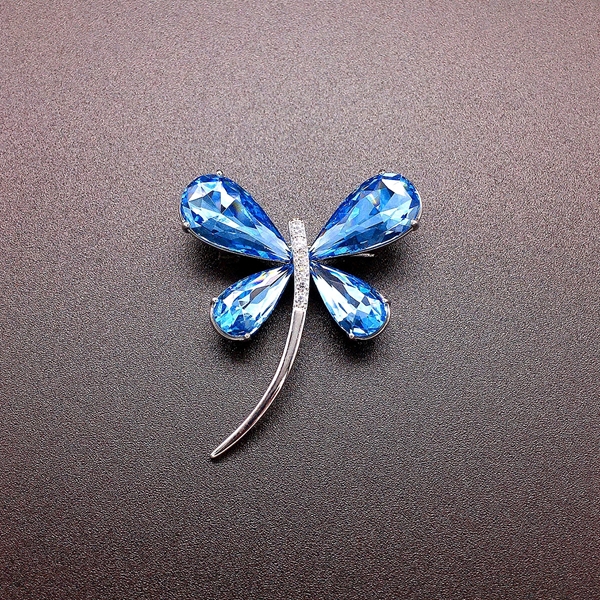 Picture of Zinc Alloy Blue Brooche with Fast Delivery