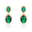Show details for Attractive Green Copper or Brass Dangle Earrings For Your Occasions