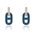 Picture of Attractive Blue Copper or Brass Dangle Earrings at Super Low Price