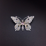 Show details for Shop Platinum Plated Swarovski Element Brooche in Flattering Style