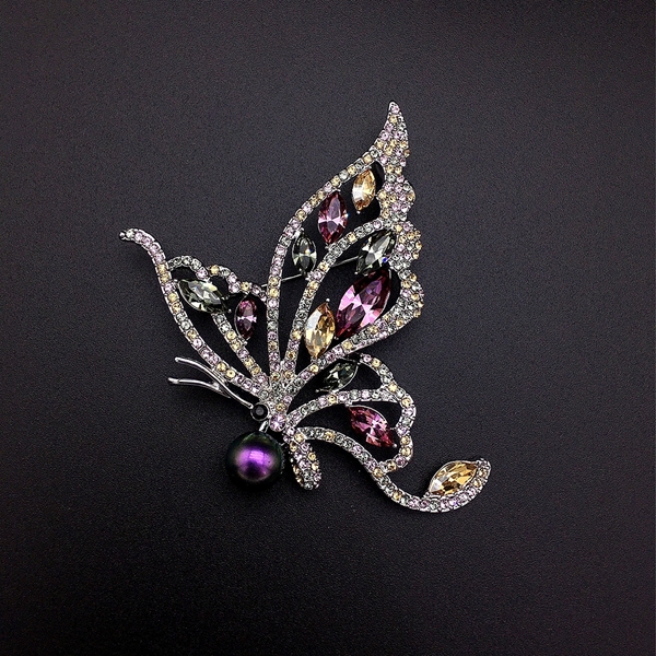 Picture of Fancy Small Zinc Alloy Brooche