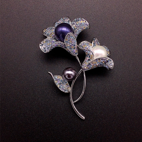 Picture of Zinc Alloy Small Brooche with Low MOQ