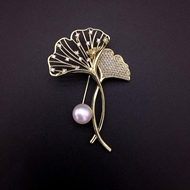 Show details for Small Gold Plated Brooche with No-Risk Return Show details for Small Gold Plated Brooche with No-Risk Return