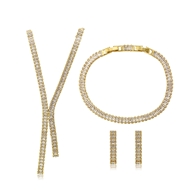 Show details for Fancy Big Luxury 3 Piece Jewelry Set Show details for Fancy Big Luxury 3 Piece Jewelry Set