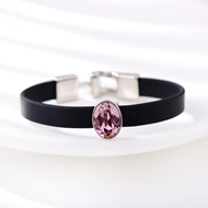 Show details for Delicate Swarovski Element Zinc Alloy Fashion Bracelet Show details for Delicate Swarovski Element Zinc Alloy Fashion Bracelet