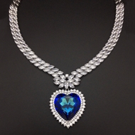Show details for Need-Now Blue Love & Heart Short Chain Necklace from Editor Picks Show details for Need-Now Blue Love & Heart Short Chain Necklace from Editor Picks
