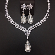 Show details for Unusual Big White 2 Piece Jewelry Set Show details for Unusual Big White 2 Piece Jewelry Set