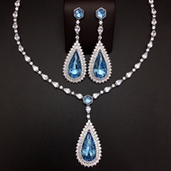 Show details for Purchase Platinum Plated Big 2 Piece Jewelry Set Exclusive Online Show details for Purchase Platinum Plated Big 2 Piece Jewelry Set Exclusive Online