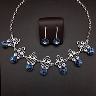 Show details for Platinum Plated Swarovski Element 2 Piece Jewelry Set from Certified Factory Show details for Platinum Plated Swarovski Element 2 Piece Jewelry Set from Certified Factory