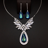 Show details for Most Popular Swarovski Element Blue 2 Piece Jewelry Set Show details for Most Popular Swarovski Element Blue 2 Piece Jewelry Set