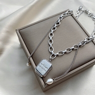 Picture of Charming White Medium Short Chain Necklace As a Gift