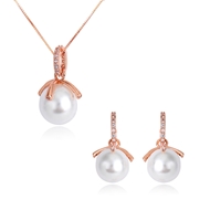 Picture of Bulk Rose Gold Plated Zinc Alloy 2 Piece Jewelry Set Exclusive Online