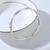 Picture of Good Small Platinum Plated Fashion Bangle