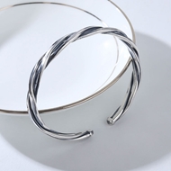 Picture of Nice Small 999 Sterling Silver Fashion Bangle