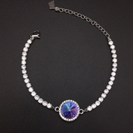 Show details for Fast Selling Purple Swarovski Element Fashion Bracelet from Editor Picks Show details for Fast Selling Purple Swarovski Element Fashion Bracelet from Editor Picks