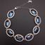 Show details for Zinc Alloy Blue Fashion Bracelet in Flattering Style