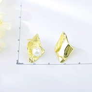 Picture of Famous Medium White Stud Earrings