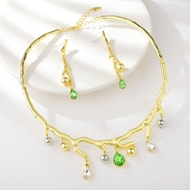 Picture of Great Artificial Crystal Big 2 Piece Jewelry Set Best Price