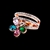 Picture of Sparkly Small Colorful Fashion Ring