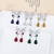 Picture of Distinctive Green Cubic Zirconia Dangle Earrings with Low MOQ